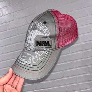NWOT NRA Officially Licensed Cap, Baseball Hat with Logo, One Size HTF